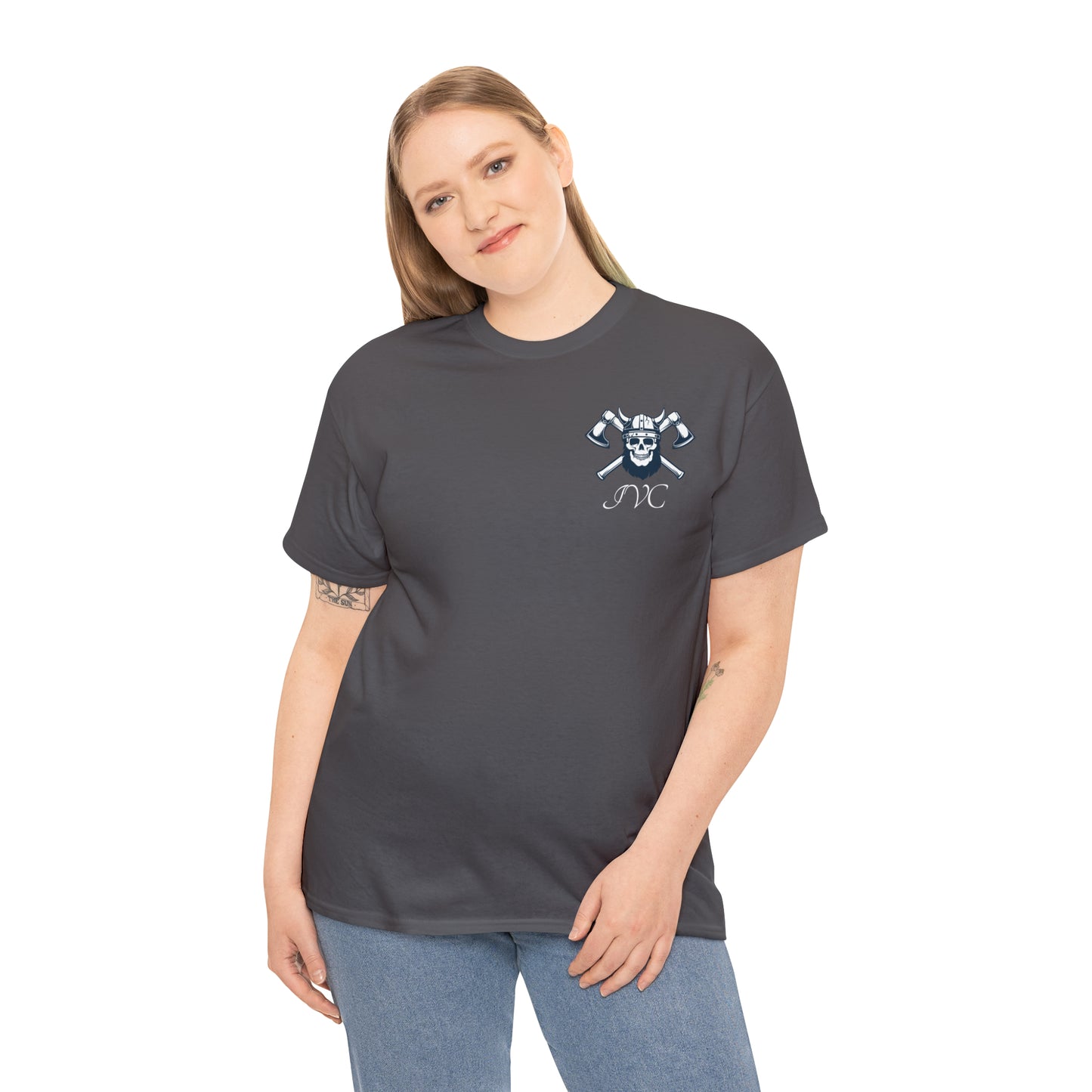 Determination, Discipline, Simplicity (English) Heavy Cotton Tee