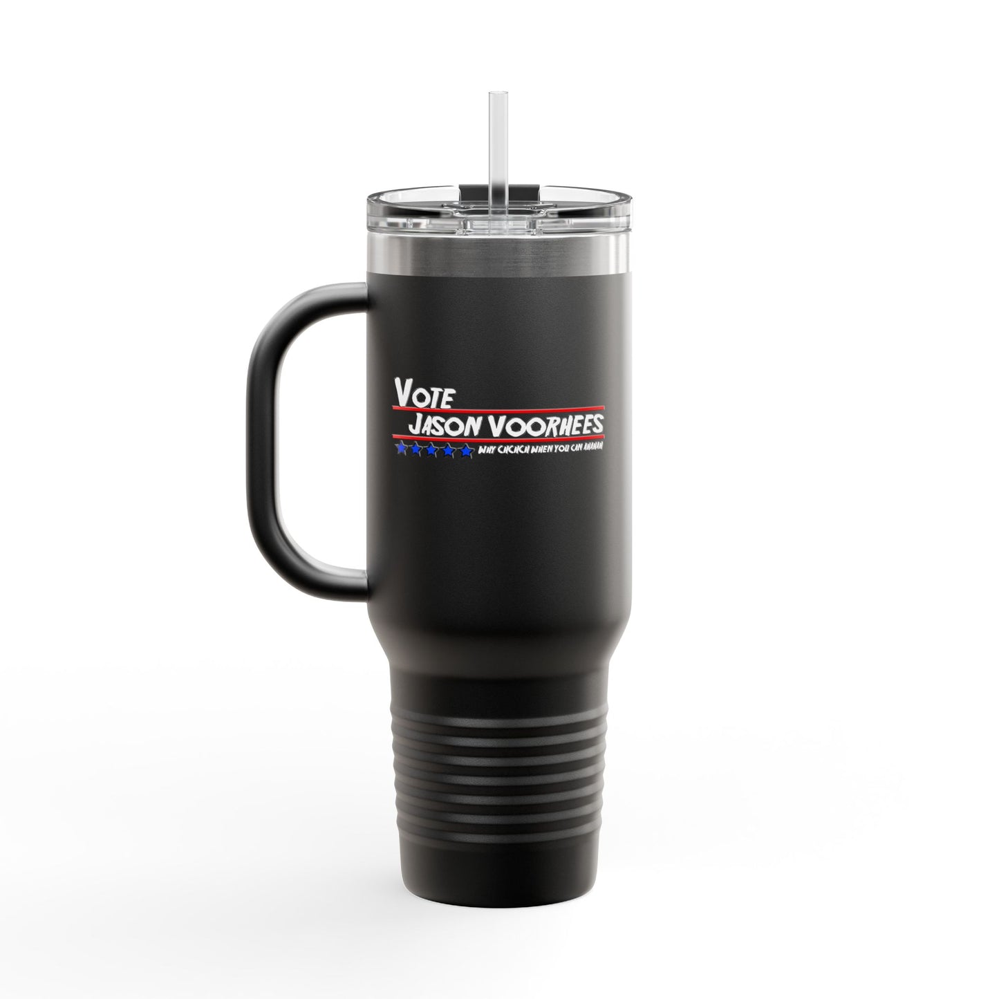 Vote Jason Voorhees Insulated Travel Mug - 40oz