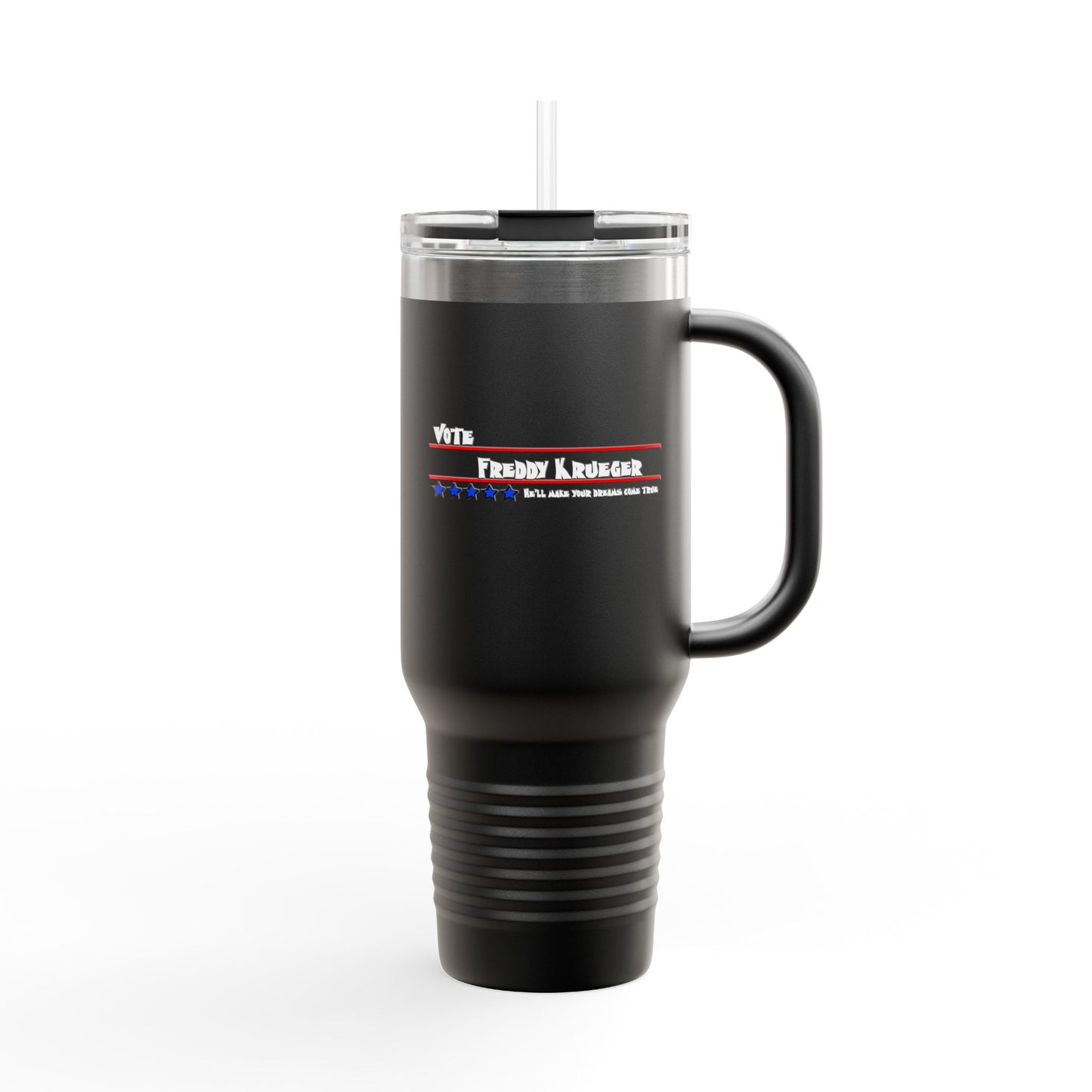 Vote Freddy Krueger Insulated Travel Mug - 40oz