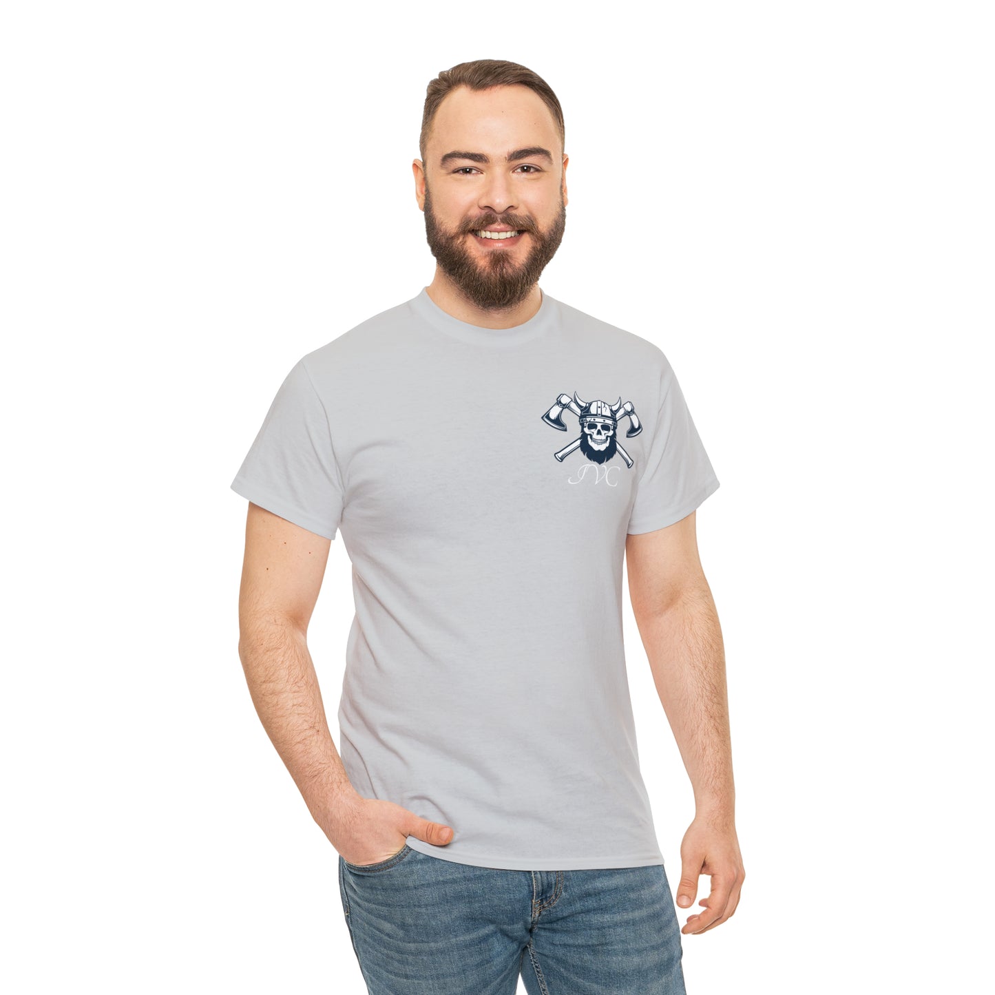 Determination, Discipline, Simplicity (Old Norse) Heavy Cotton Tee