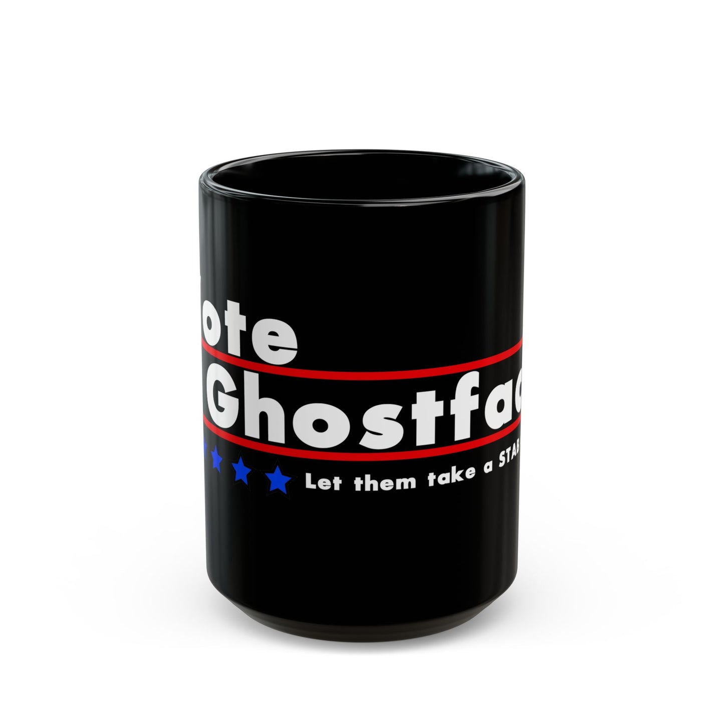 Vote Ghostface Black Mug (11oz, 15oz)