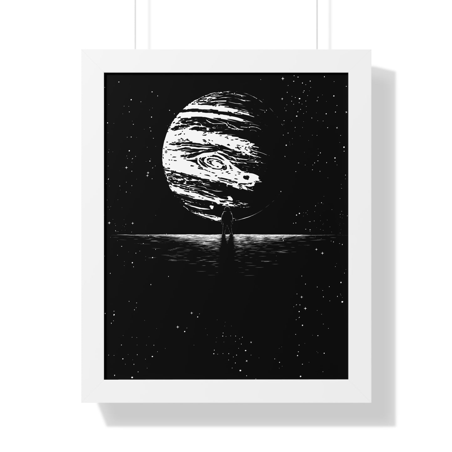 Jupiter Gaze Art Print