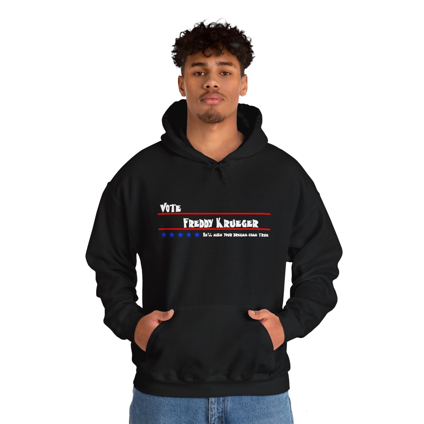 Vote Freddy Krueger Hoodie - Unisex Heavy Blend