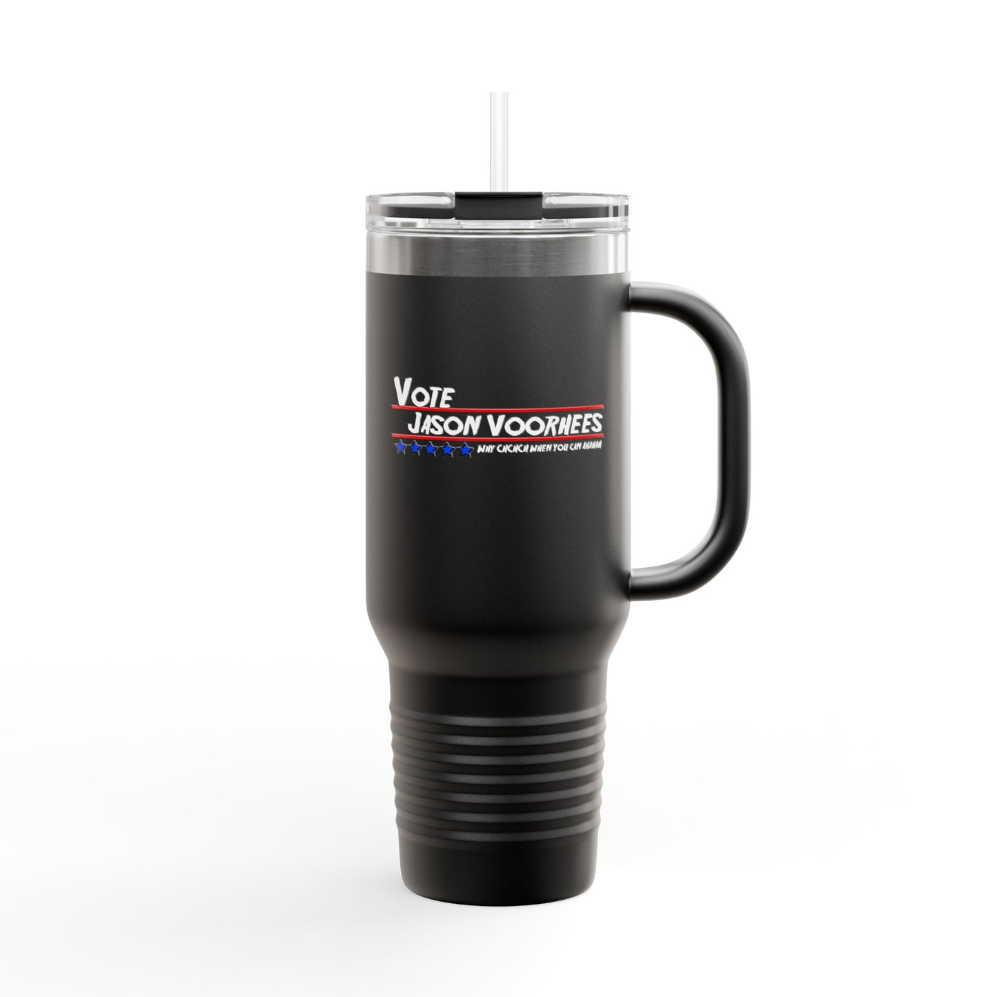 Vote Jason Voorhees Insulated Travel Mug - 40oz