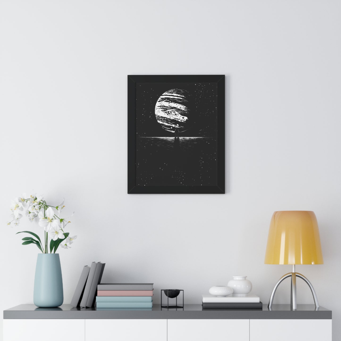 Jupiter Gaze Art Print
