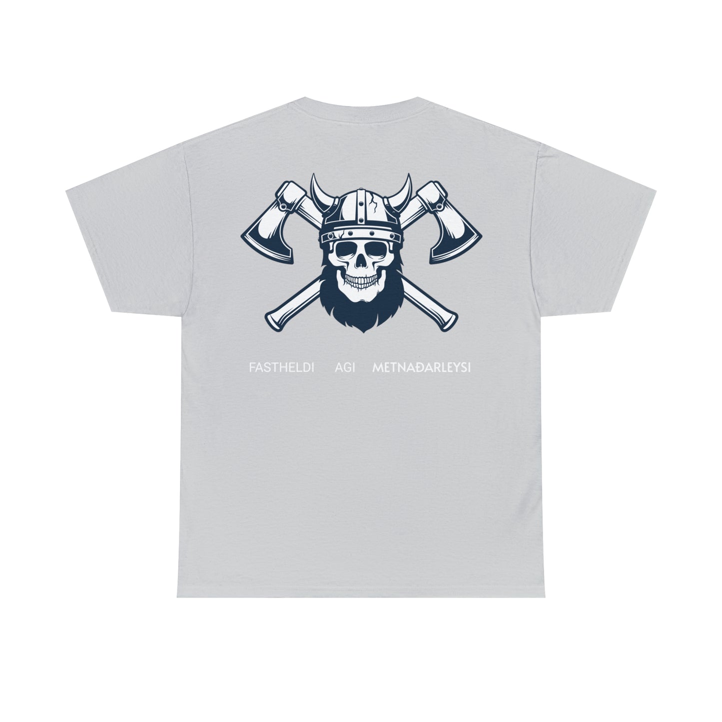 Determination, Discipline, Simplicity (Old Norse) Heavy Cotton Tee