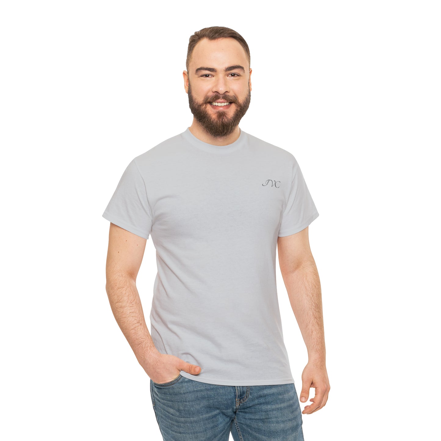 Fishing Whale Unisex Heavy Cotton Tee