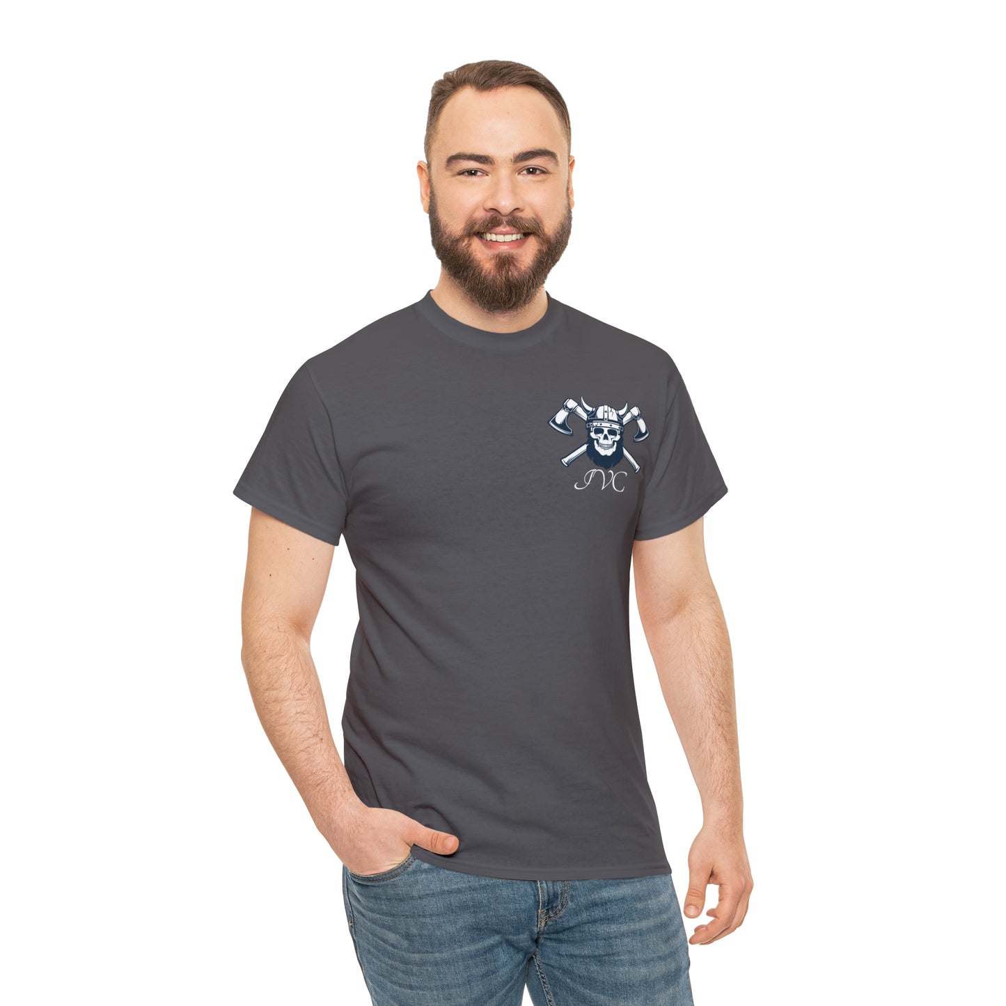 Determination, Discipline, Simplicity (Old Norse) Heavy Cotton Tee