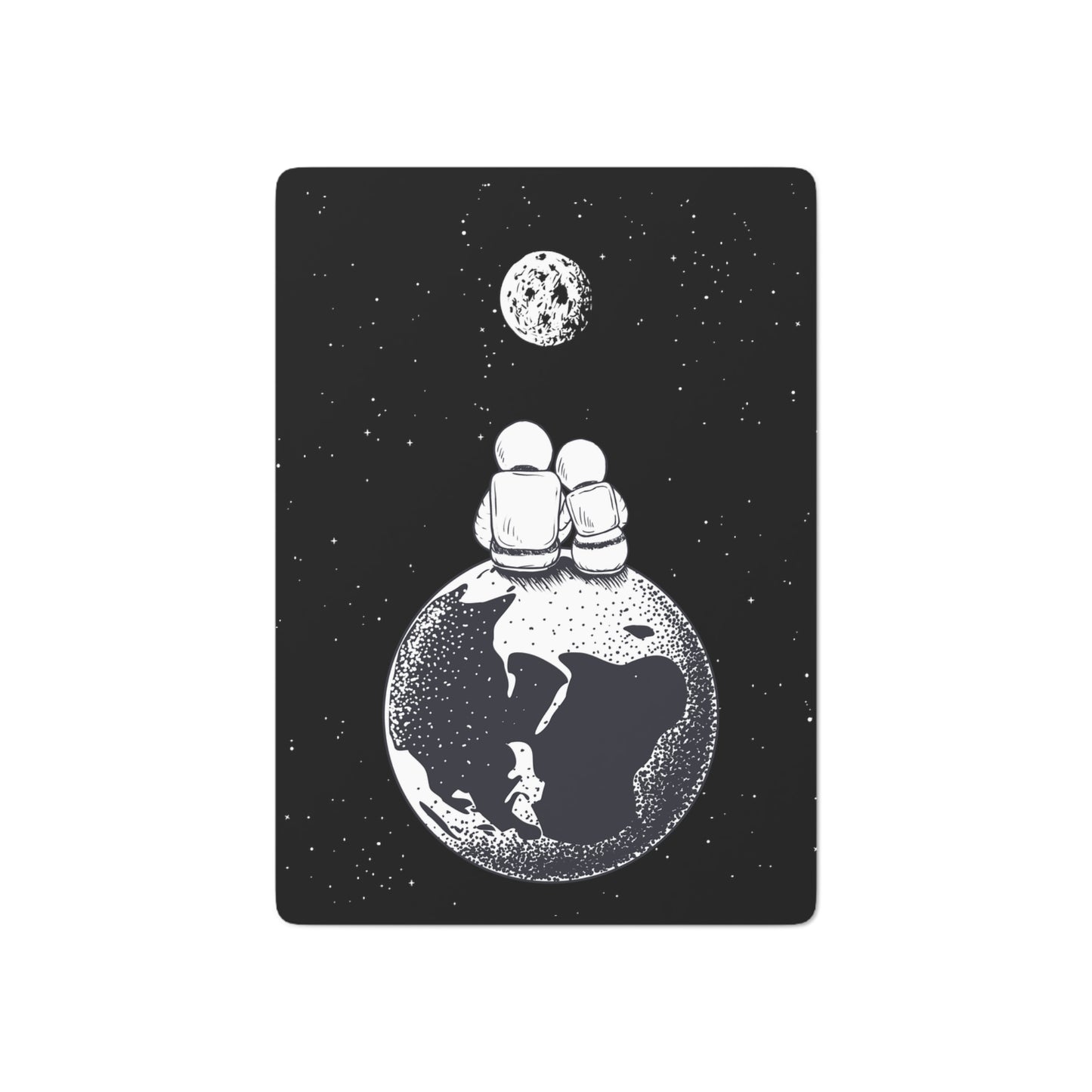 Together In Space Poker Cards