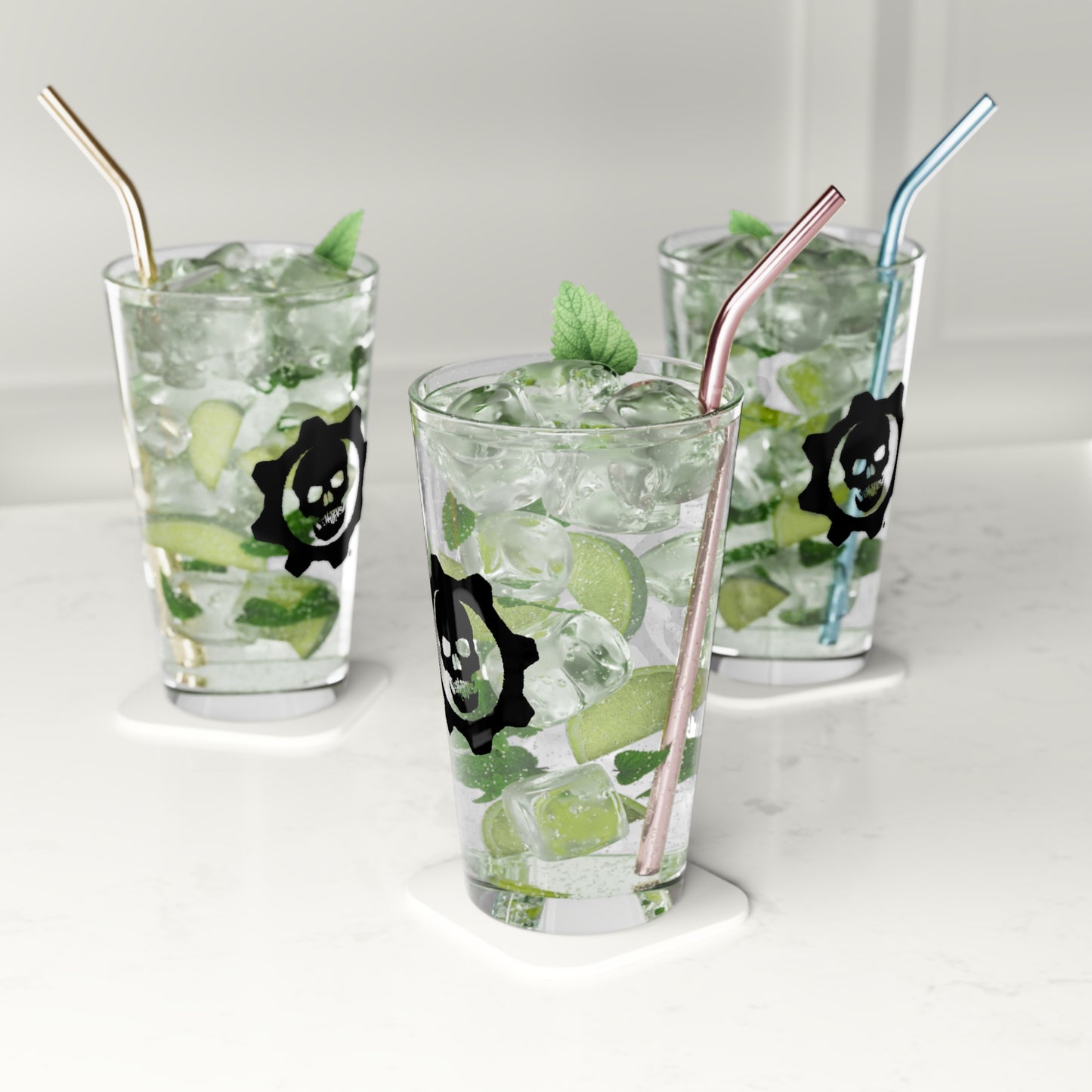 Gears Of War Pint Glass, 16oz