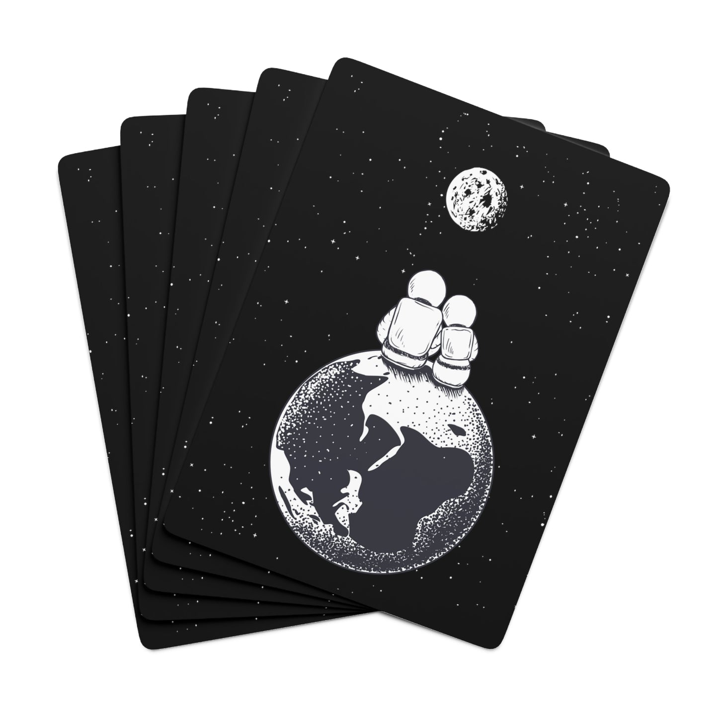 Together In Space Poker Cards