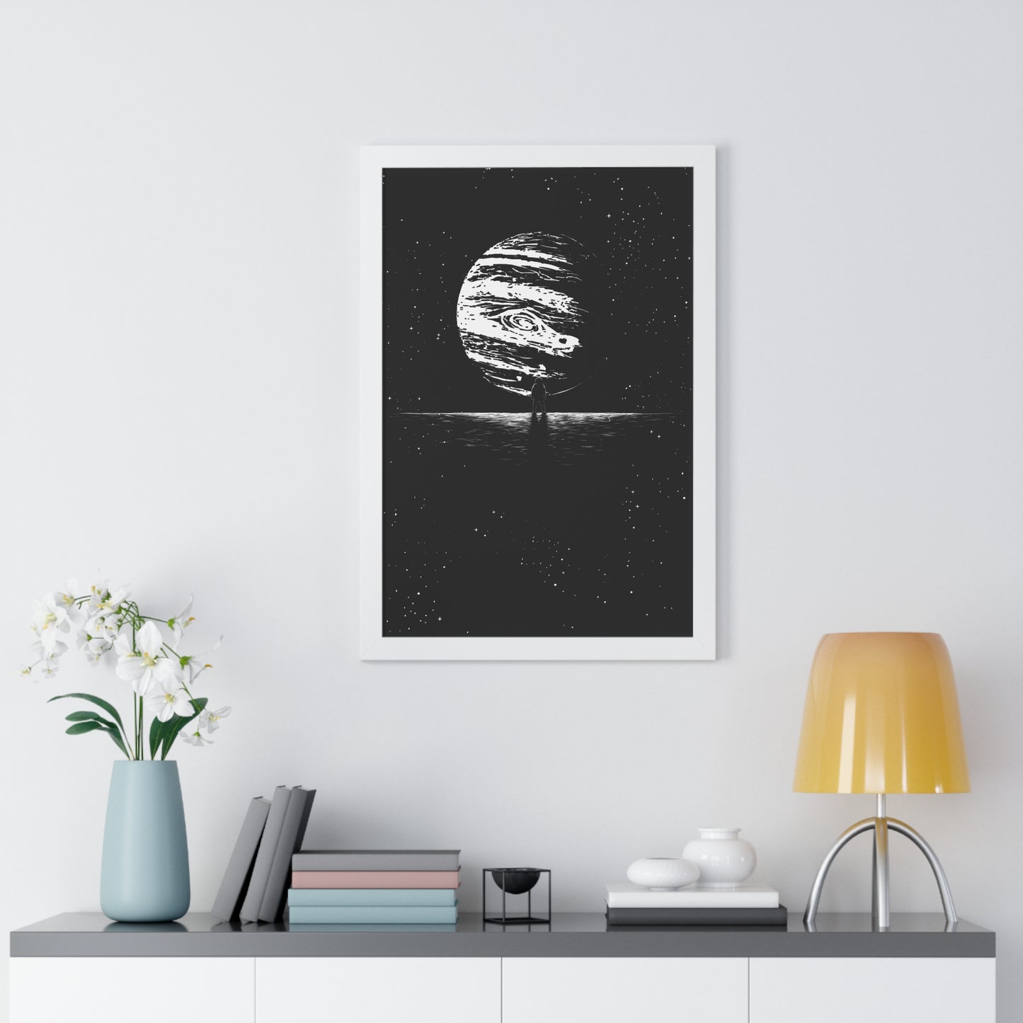 Jupiter Gaze Art Print