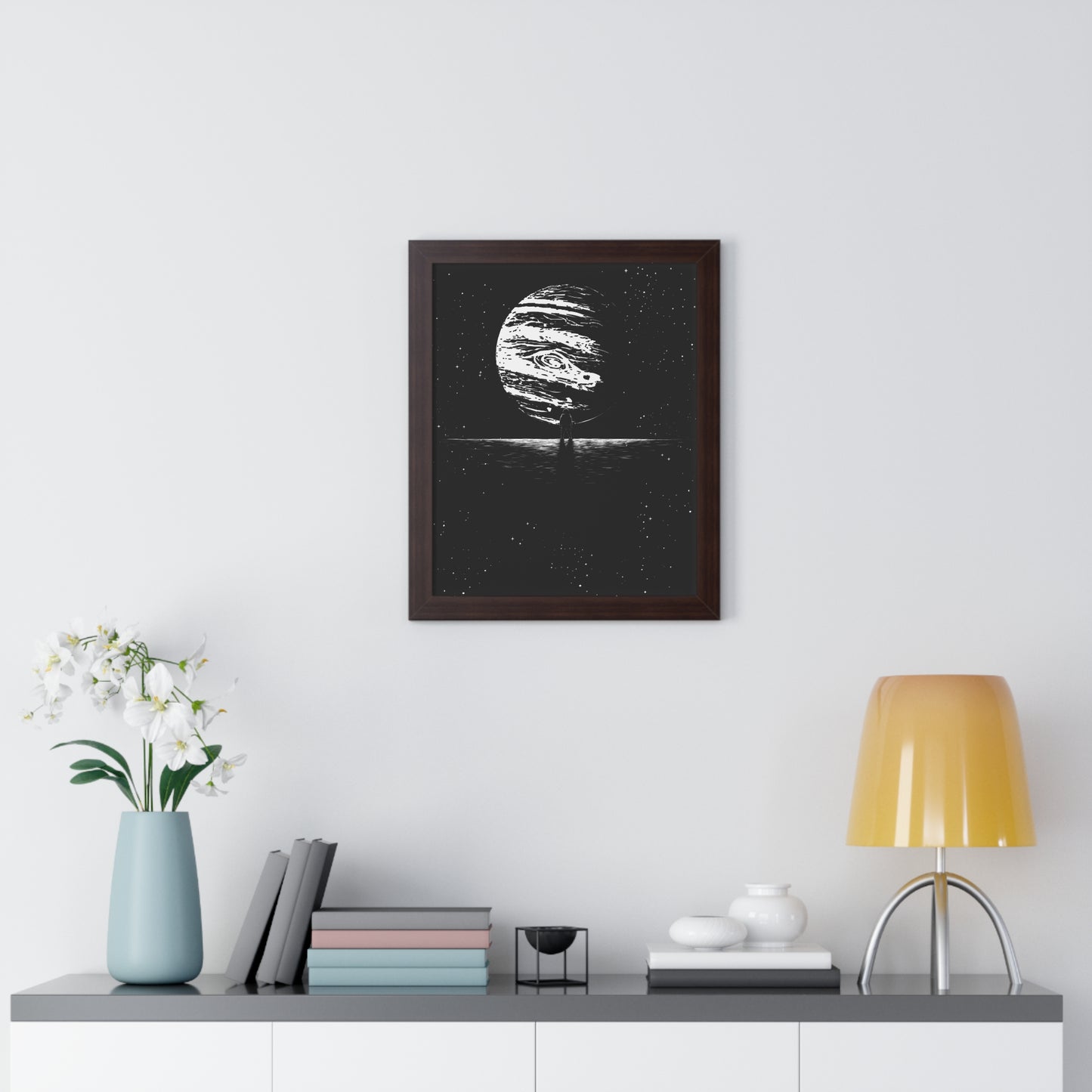 Jupiter Gaze Art Print