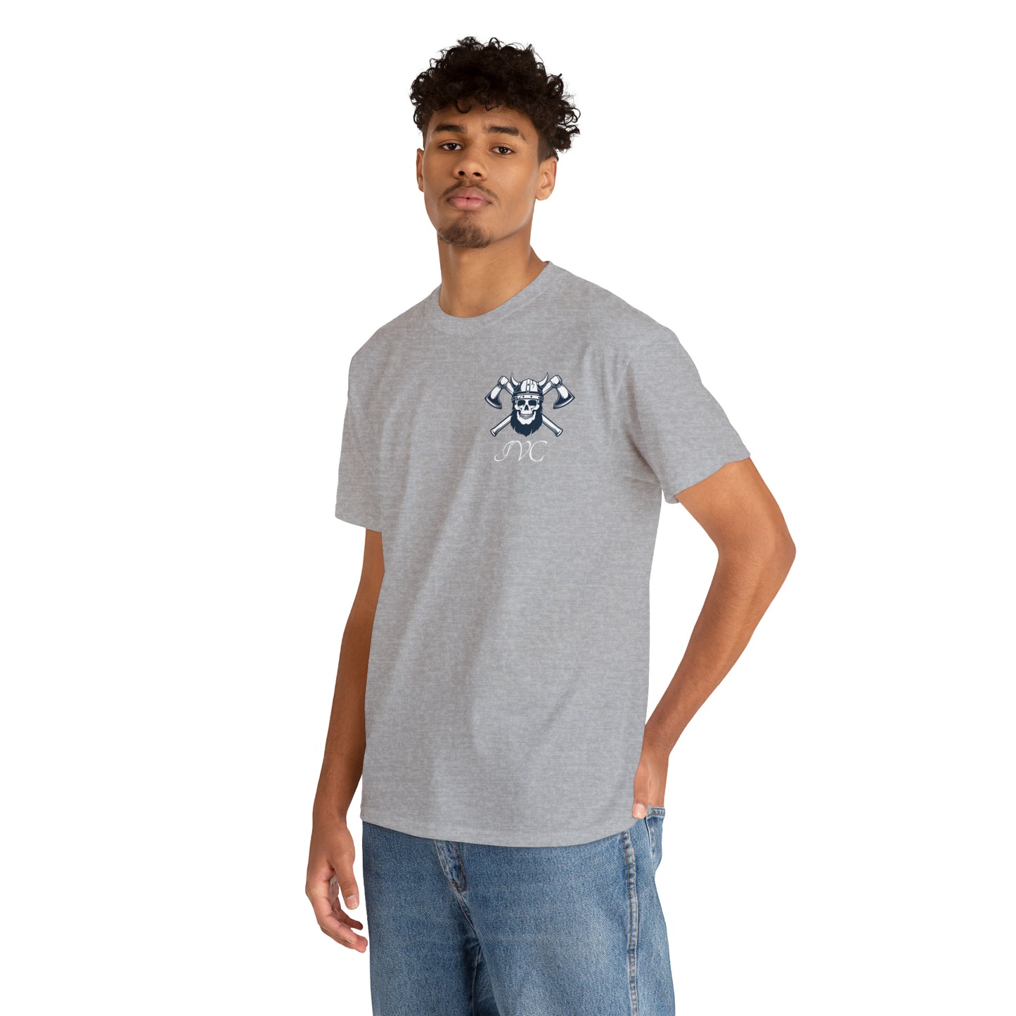 Determination, Discipline, Simplicity (English) Heavy Cotton Tee