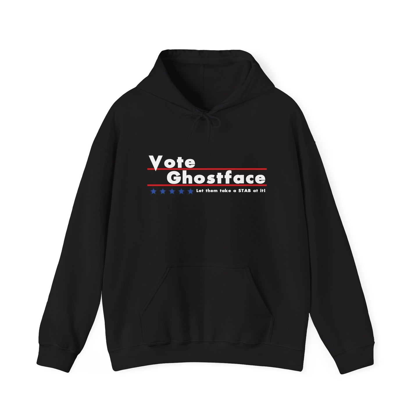Vote Ghostface Hoodie - Unisex Heavy Blend™ Sweatshirt