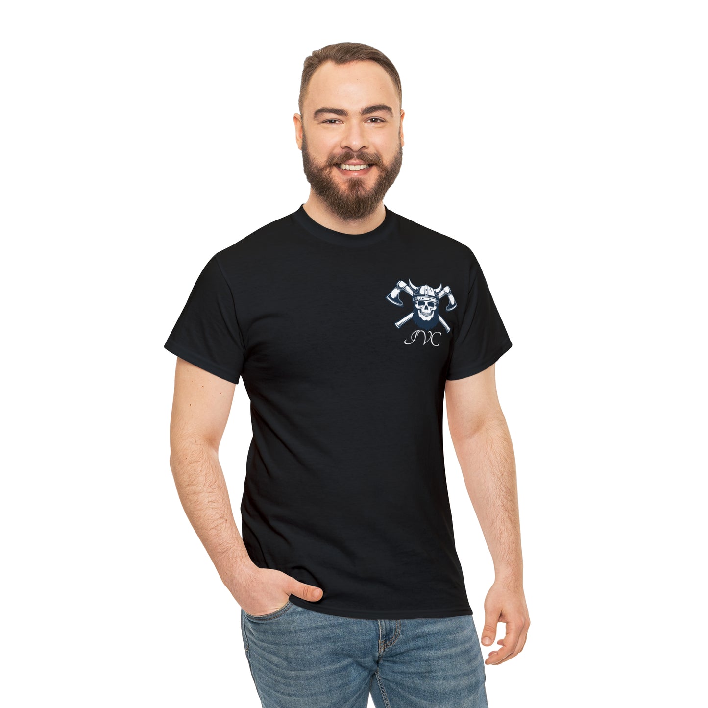 Determination, Discipline, Simplicity (Old Norse) Heavy Cotton Tee
