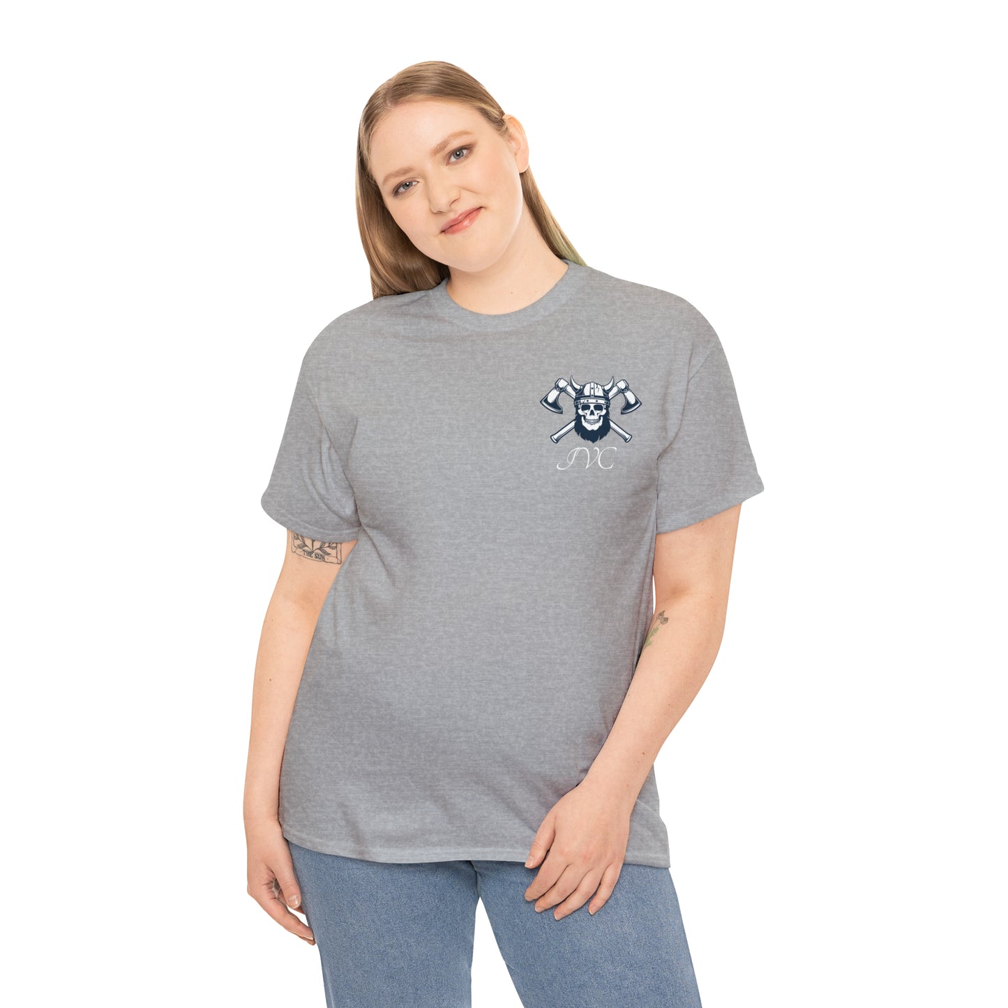 Determination, Discipline, Simplicity (English) Heavy Cotton Tee