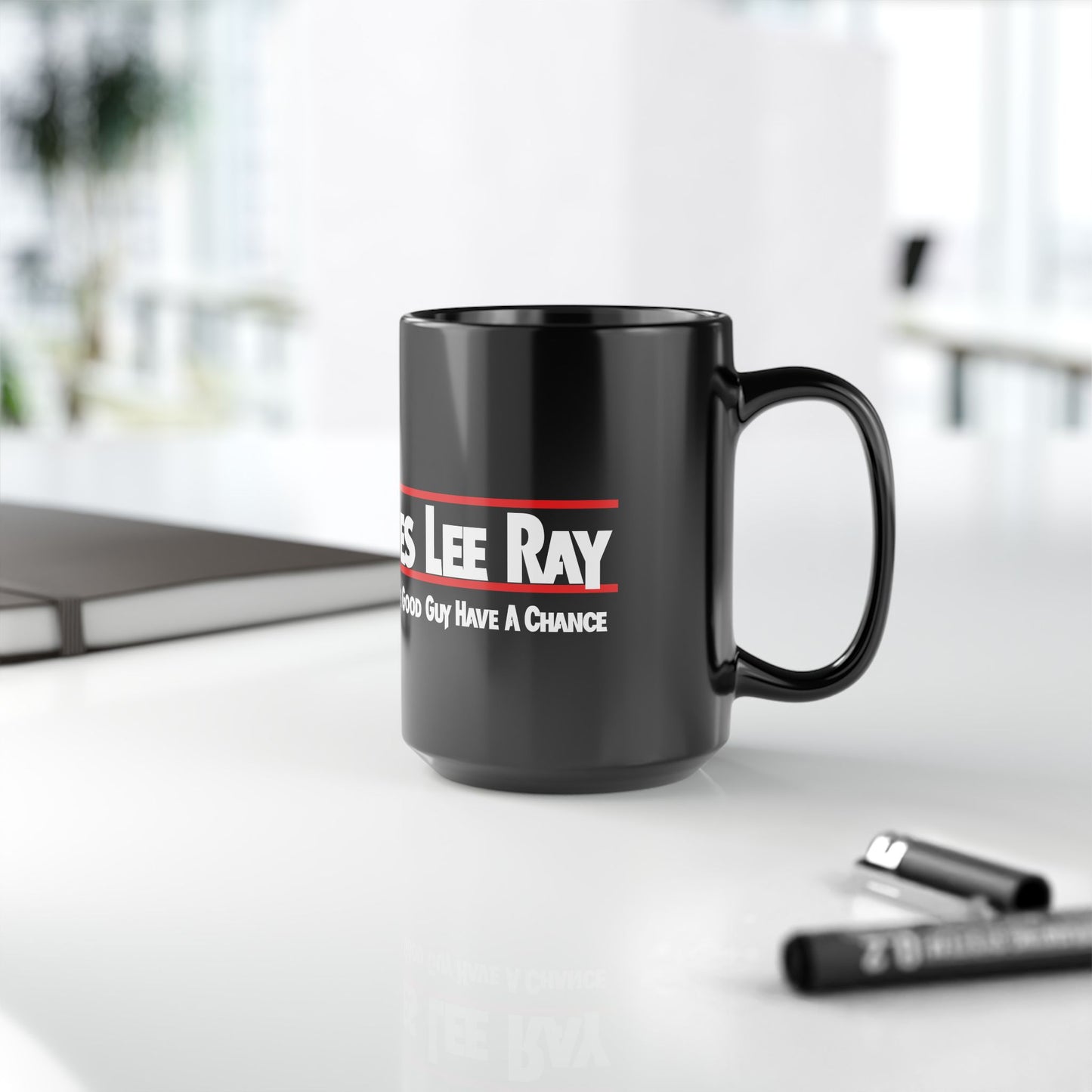 Vote Charles Lee Ray Black Mug (11oz, 15oz)