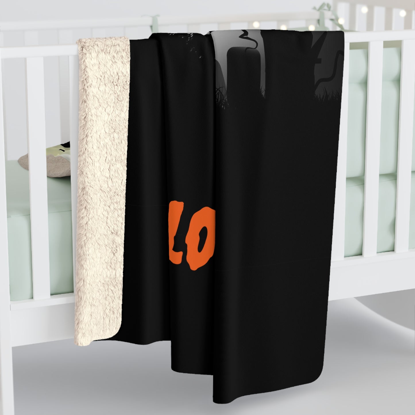 Halloween Sherpa Fleece Blanket