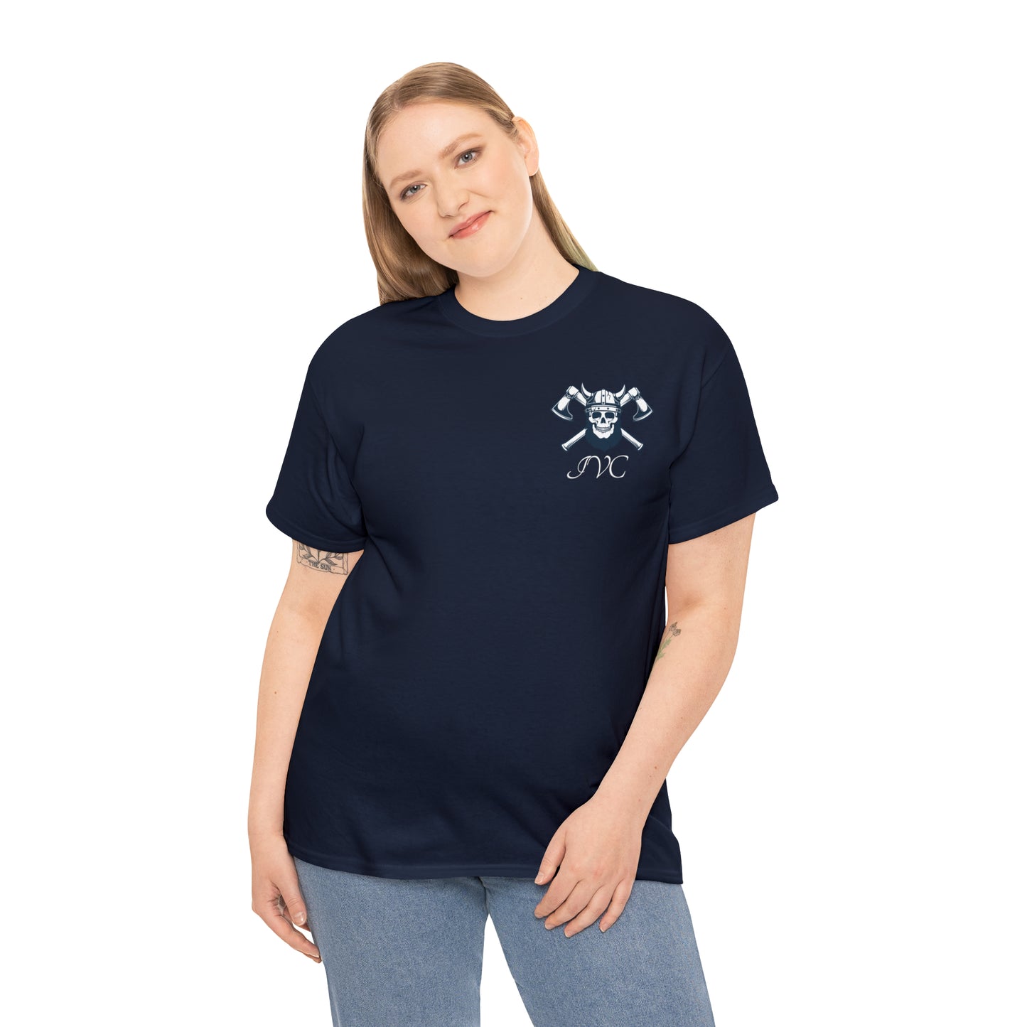 Determination, Discipline, Simplicity (English) Heavy Cotton Tee