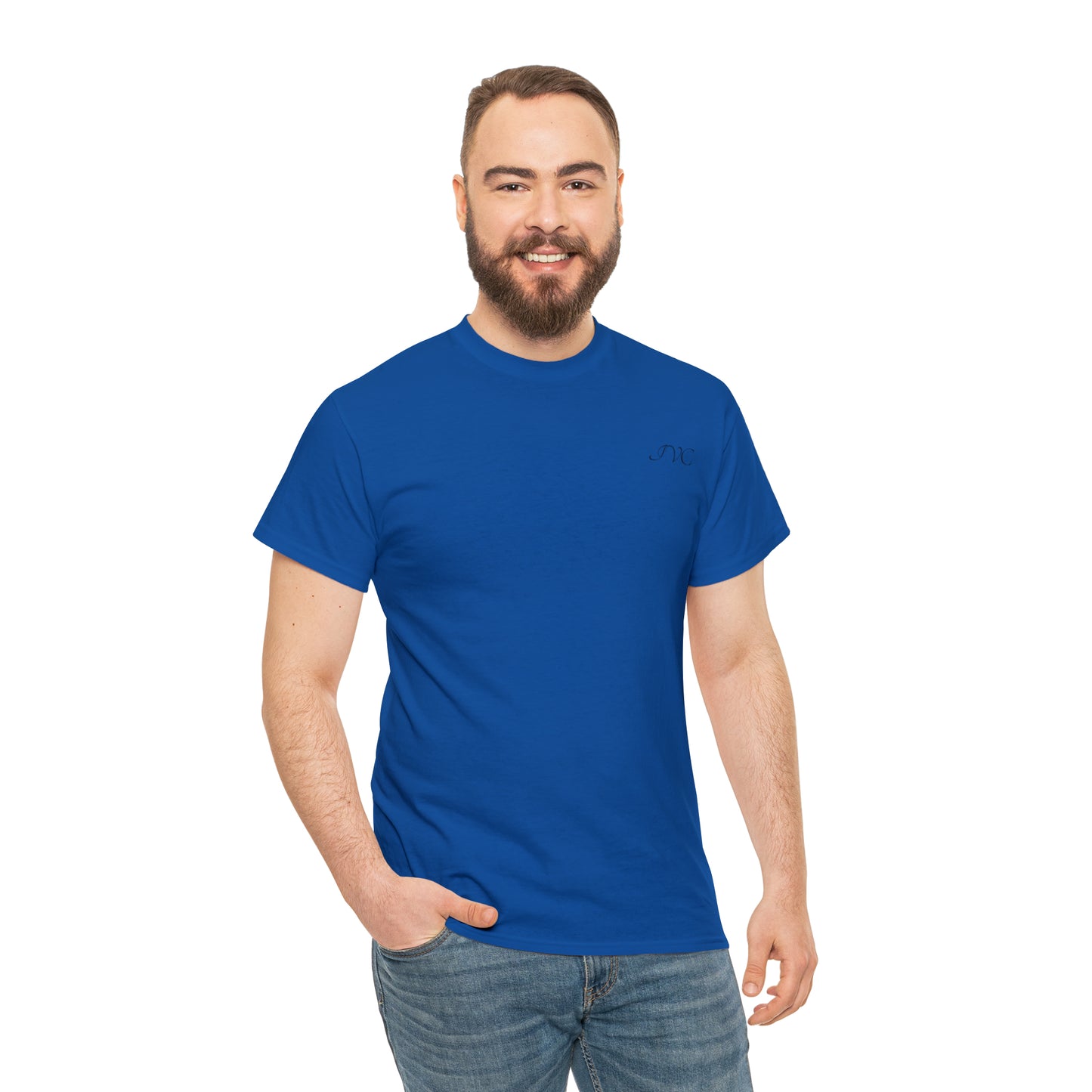 Fishing Whale Unisex Heavy Cotton Tee
