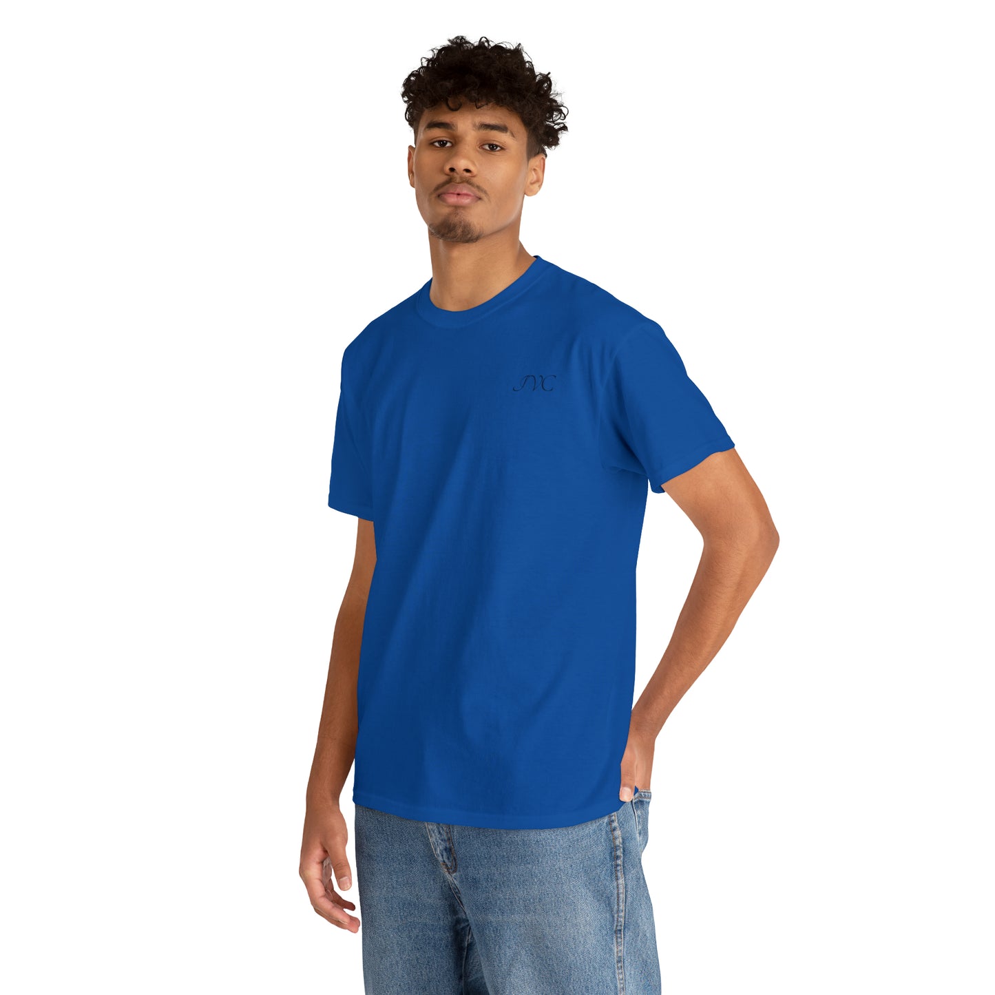 Fishing Whale Unisex Heavy Cotton Tee