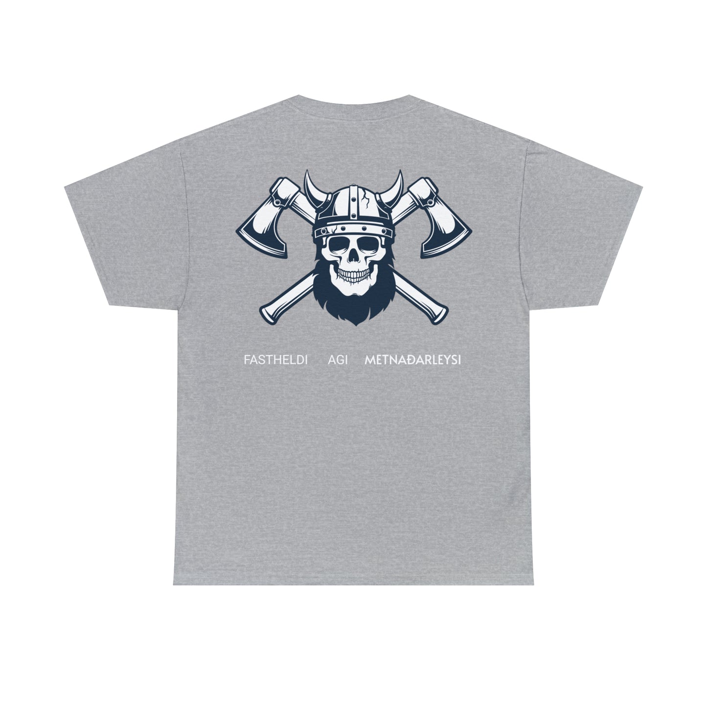 Determination, Discipline, Simplicity (Old Norse) Heavy Cotton Tee