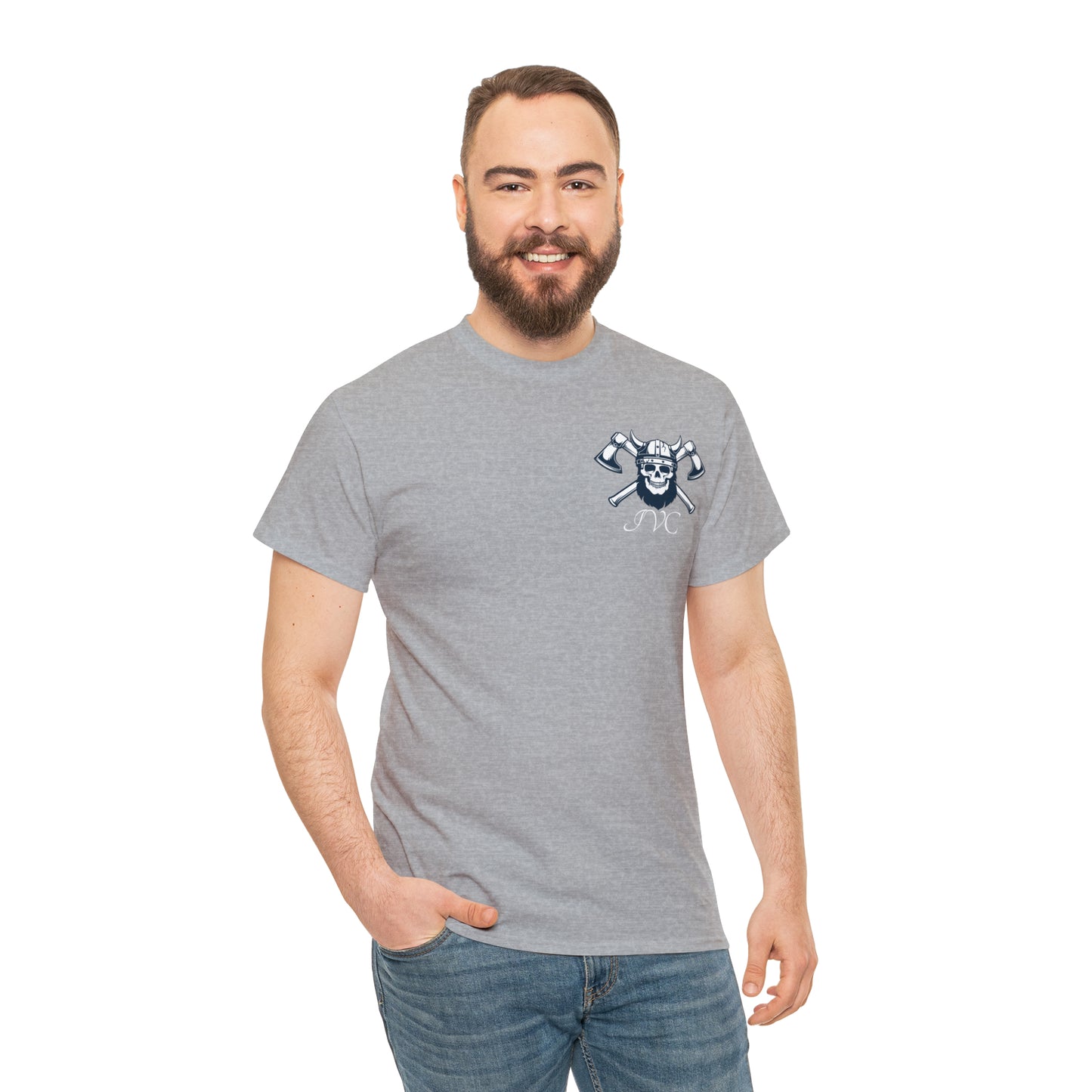 Determination, Discipline, Simplicity (Old Norse) Heavy Cotton Tee