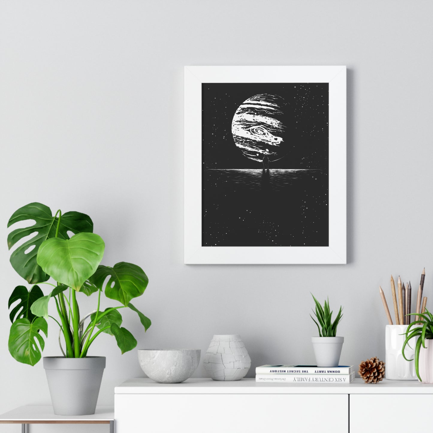 Jupiter Gaze Art Print
