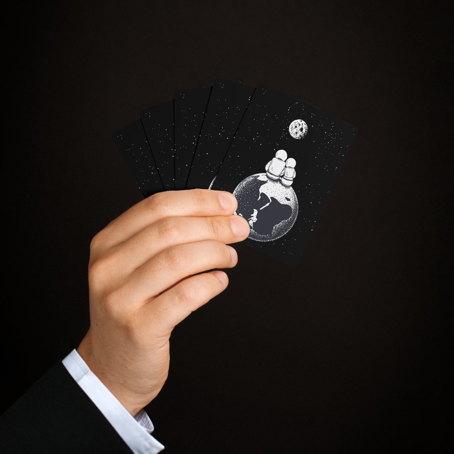 Together In Space Poker Cards