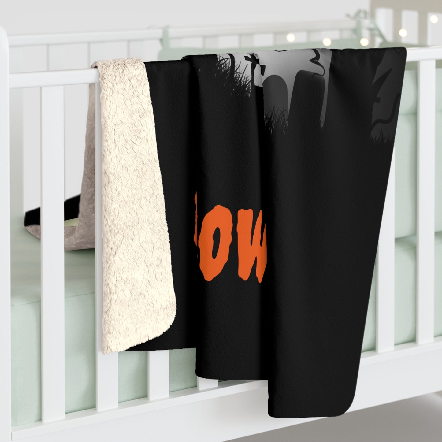 Halloween Sherpa Fleece Blanket