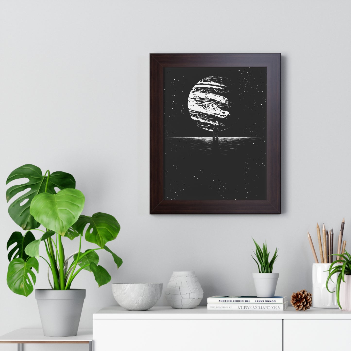 Jupiter Gaze Art Print
