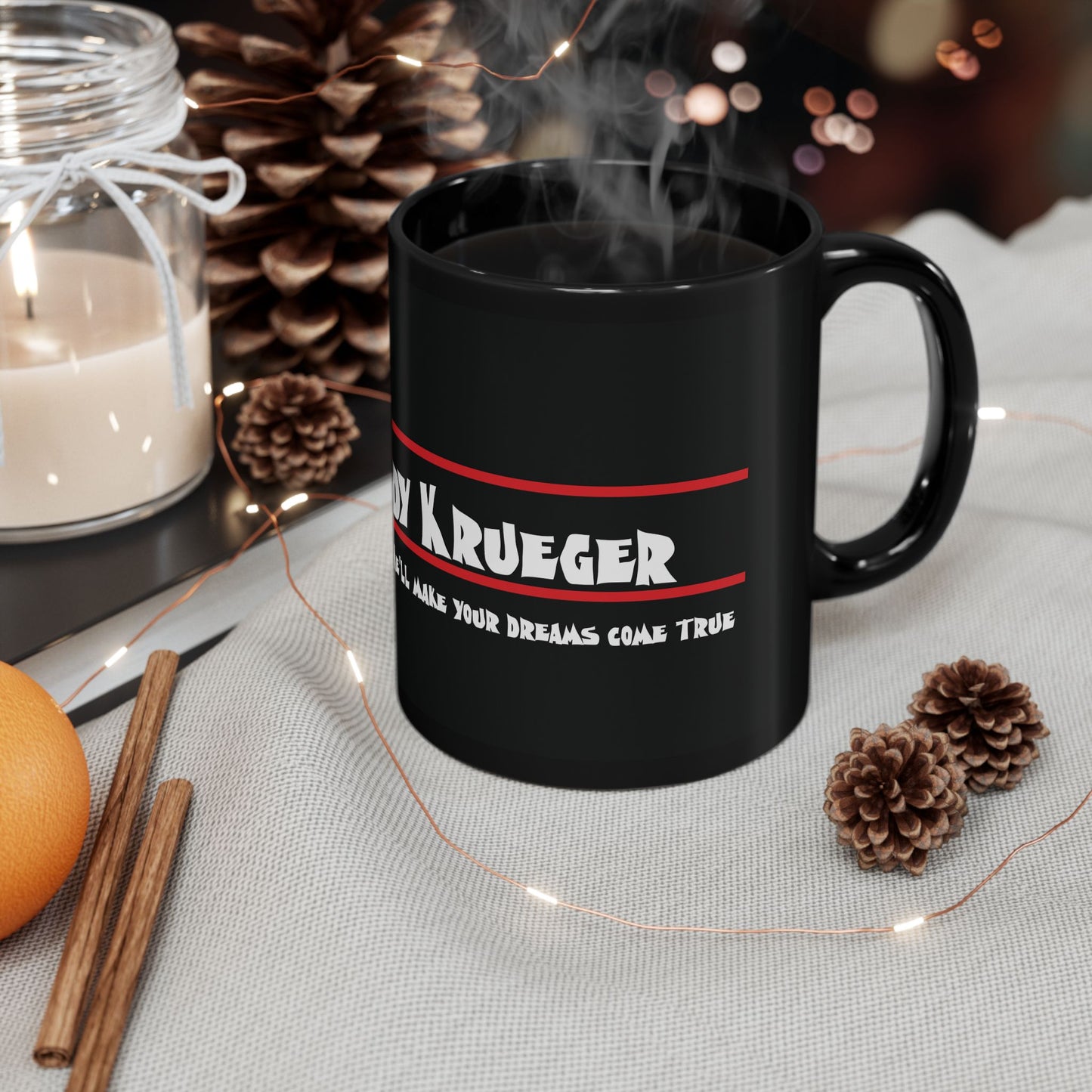 Vote Freddy Krueger Black Mug (11oz, 15oz)