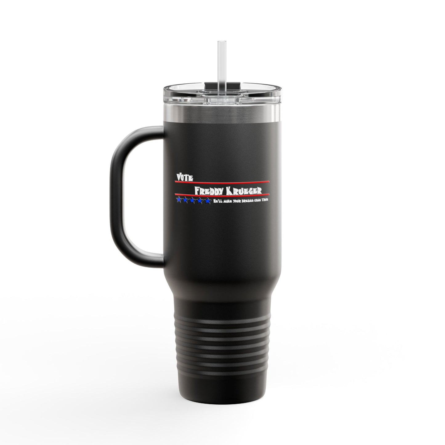 Vote Freddy Krueger Insulated Travel Mug - 40oz