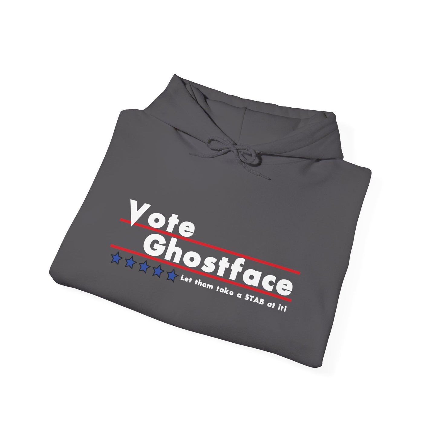 Vote Ghostface Hoodie - Unisex Heavy Blend™ Sweatshirt