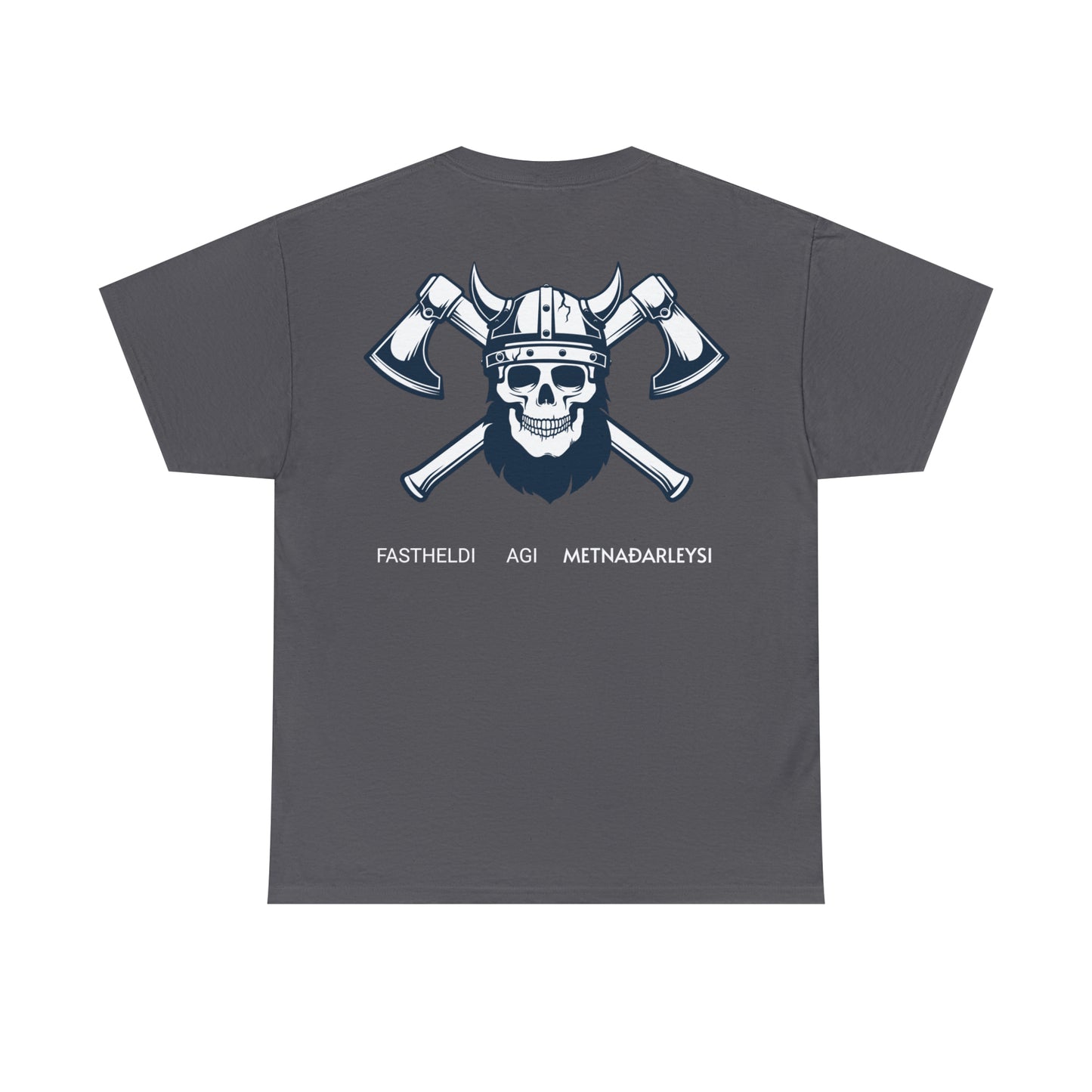Determination, Discipline, Simplicity (Old Norse) Heavy Cotton Tee
