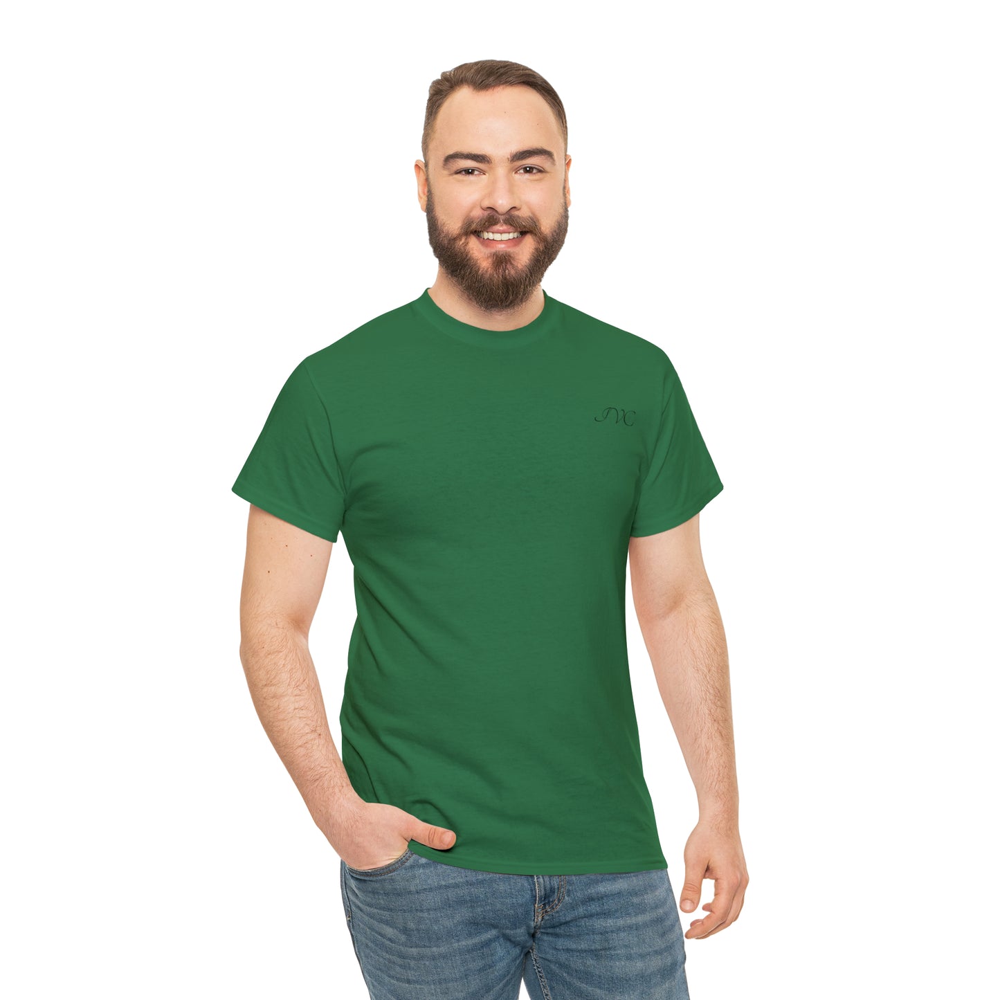 Fishing Whale Unisex Heavy Cotton Tee