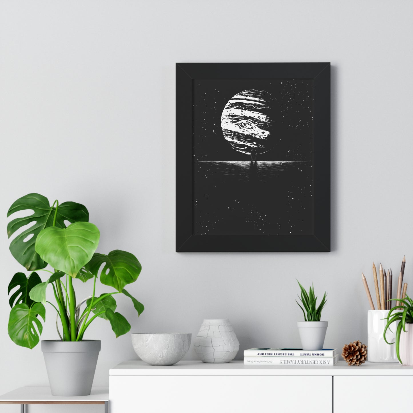 Jupiter Gaze Art Print