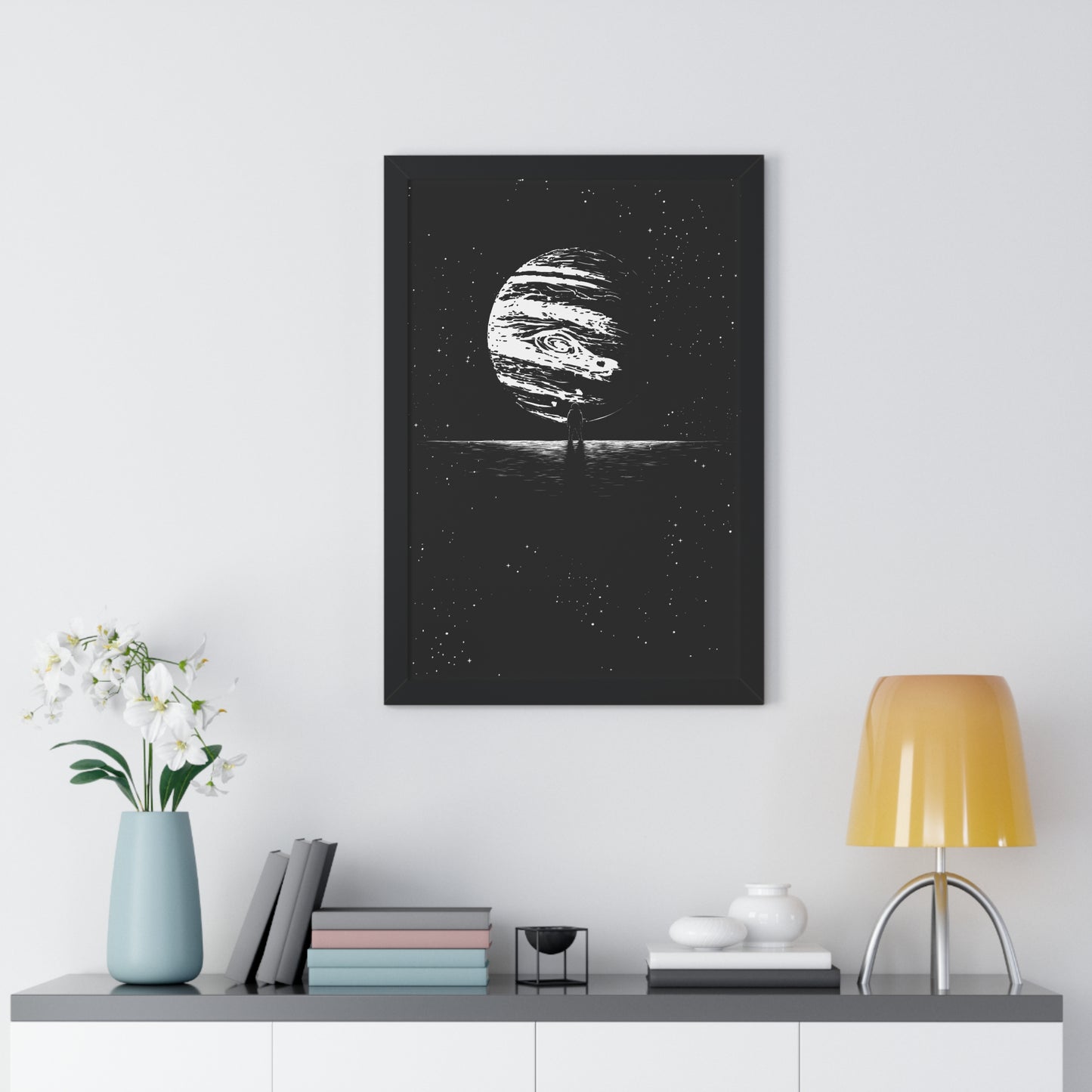 Jupiter Gaze Art Print