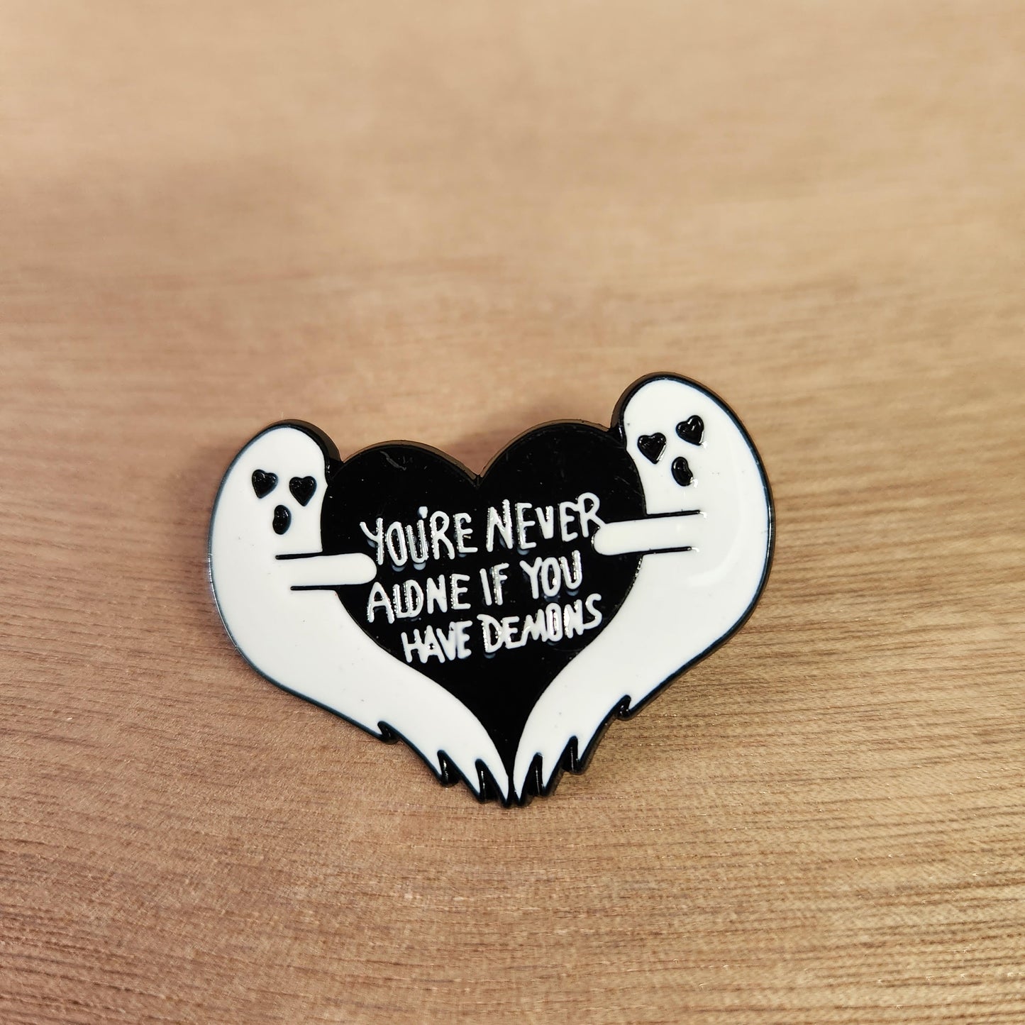 Never Alone Pin