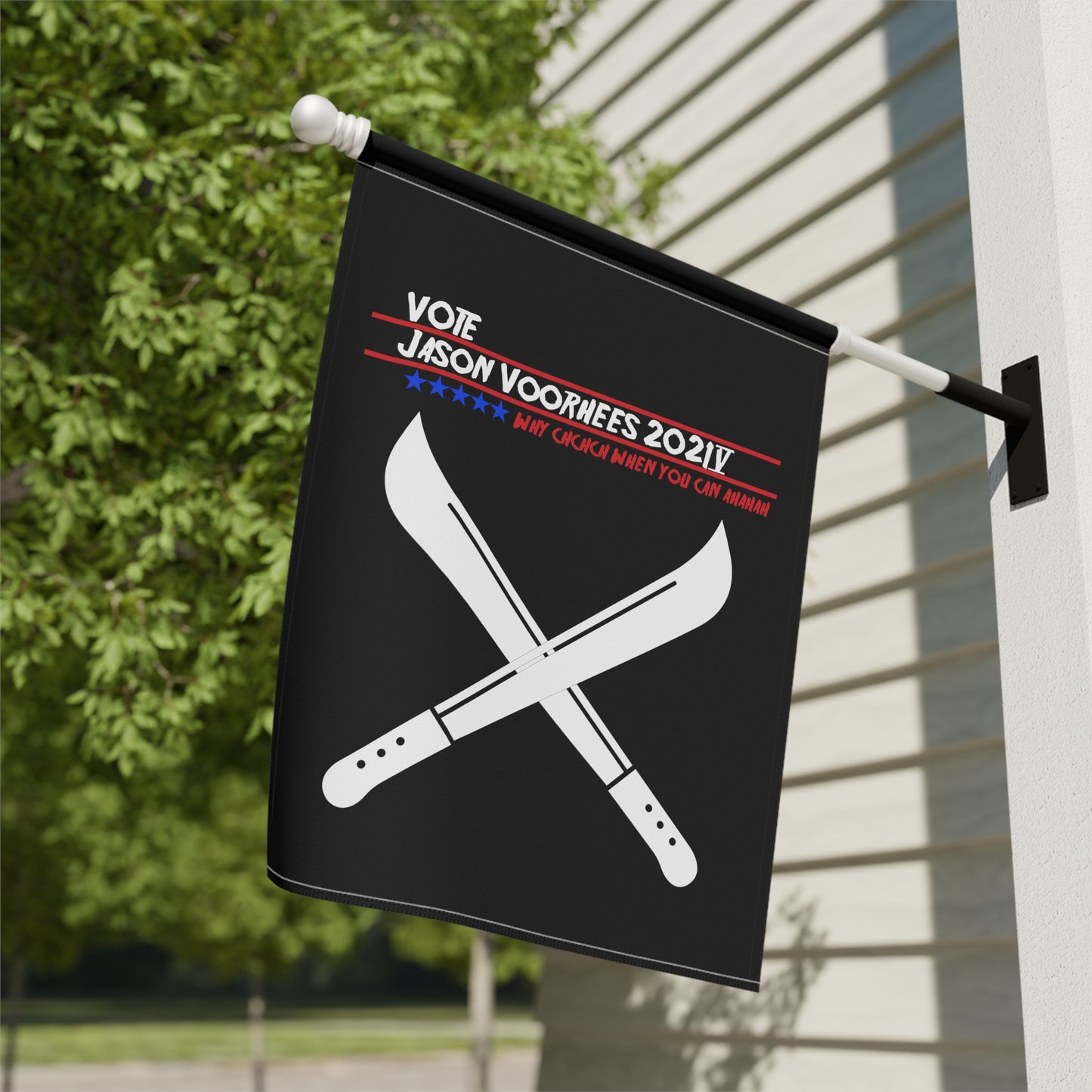 Jason Voorhees 2024 Garden & House Banner