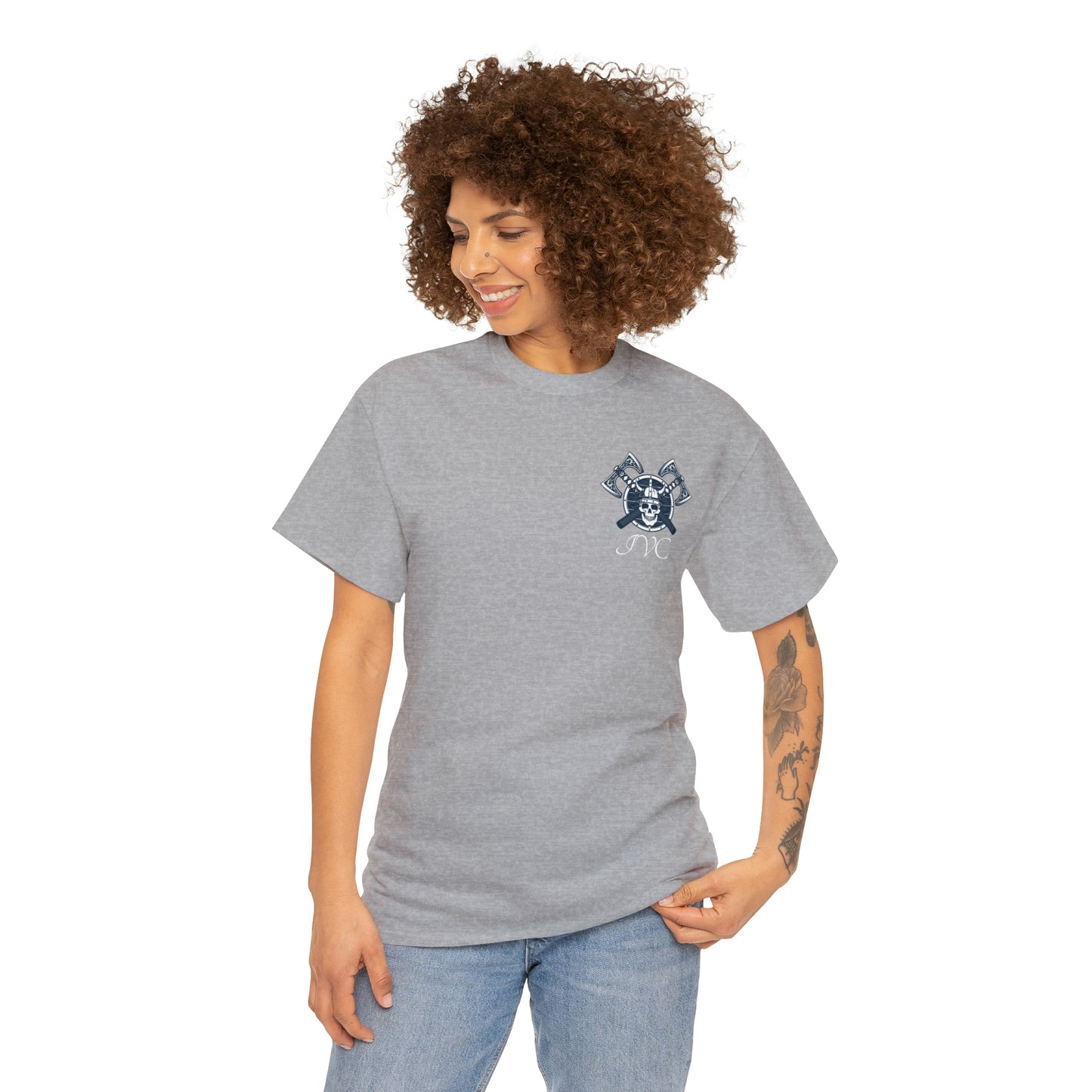 Honor, Courage, Strength, (English) Heavy Cotton Tee