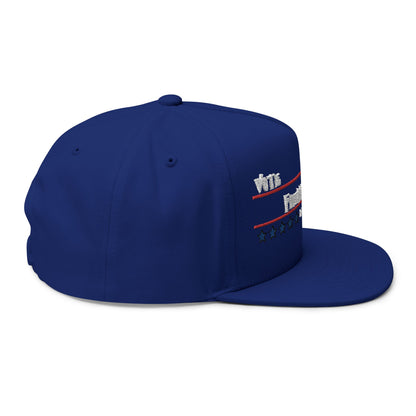 Vote Freddy Krueger Flat Bill Cap - Embroidered