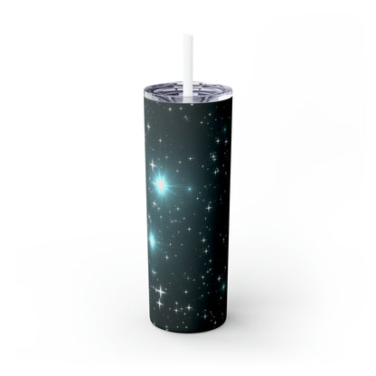 Starry Tumbler with Straw, 20oz