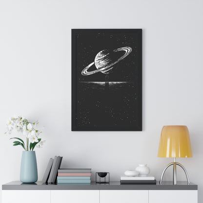 Saturn Gaze Art Print