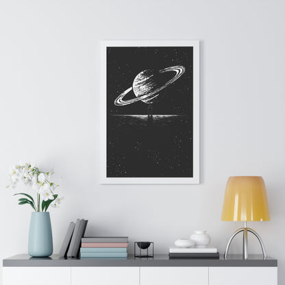 Saturn Gaze Art Print