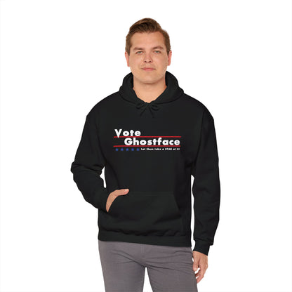 Vote Ghostface Hoodie - Unisex Heavy Blend™ Sweatshirt