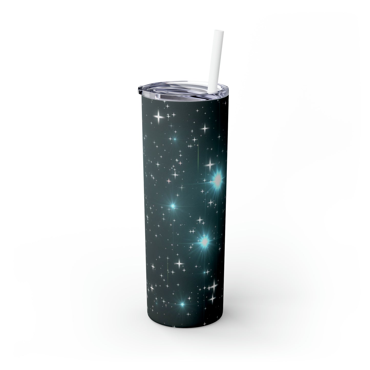 Starry Tumbler with Straw, 20oz