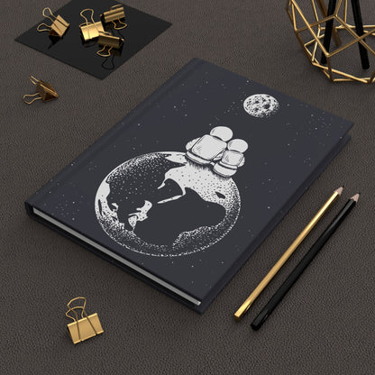 Together In Space Hardcover Journal Matte