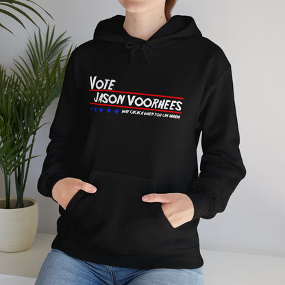 Vote Jason Voorhees Hoodie - Unisex Heavy Blend Sweatshirt